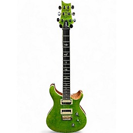 Used PRS SE Custom 24 Quilted Carved Top Eriza Verde Solid Body Electric Guitar