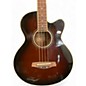 Used Ibanez Used Ibanez AEB10E-DVS Tobacco Burst Acoustic Bass Guitar