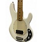 Used Ernie Ball Music Man Used Ernie Ball Music Man Stingray 4 String Olympic White Electric Bass Guitar