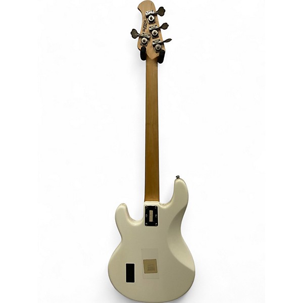 Used Ernie Ball Music Man Used Ernie Ball Music Man Stingray 4 String Olympic White Electric Bass Guitar