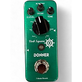 Used Donner Used Donner VERB SQUARE Effect Pedal