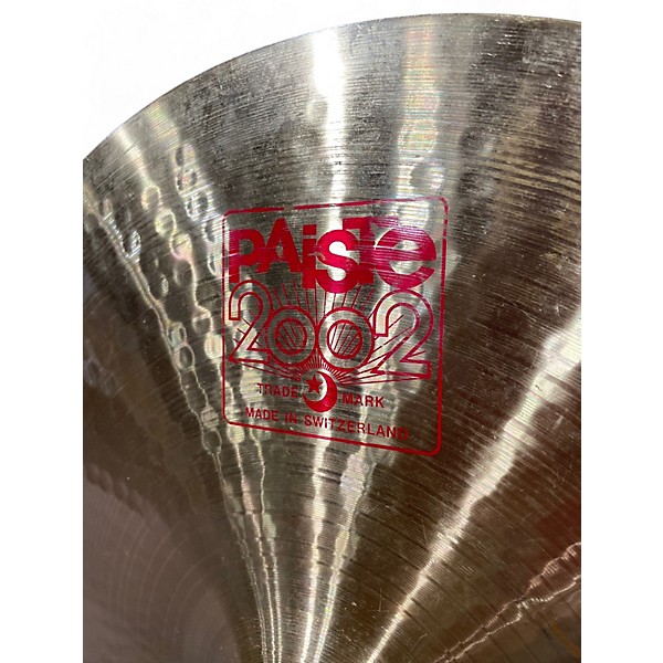 Used Paiste Used Paiste 2002 Crash Cymbal