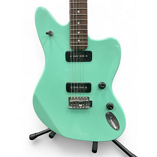 Used Glen Burton Used Glen Burton GE39 Surf Green Solid Body Electric Guitar