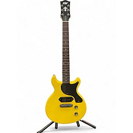 Used Iyv Used IYV DOUBLE CUT P90 TV Yellow Solid Body Electric Guitar