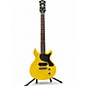 Used Iyv Used IYV DOUBLE CUT P90 TV Yellow Solid Body Electric Guitar thumbnail