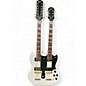 Used Epiphone G1275 Double Neck white/gold Solid Body Electric Guitar thumbnail