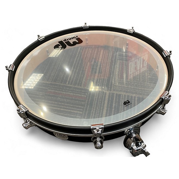 Used DW Used DW DESIGN SERIES PANCAKE SATIN BLACK Drum