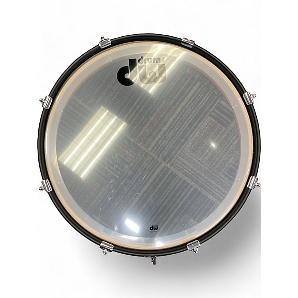 Used DW Used DW DESIGN SERIES PANCAKE SATIN BLACK Drum