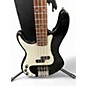 Used Hohner Used Hohner PJ Bass Left Handed Black Electric Bass Guitar thumbnail