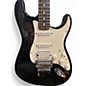 Used Fender US FLOYD ROSE STRAT  Black and White Solid Body Electric Guitar