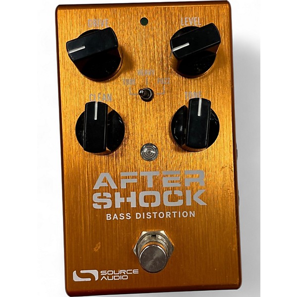 Used Source Audio Used Source Audio After Shock Bass Distortion Bass Effect Pedal