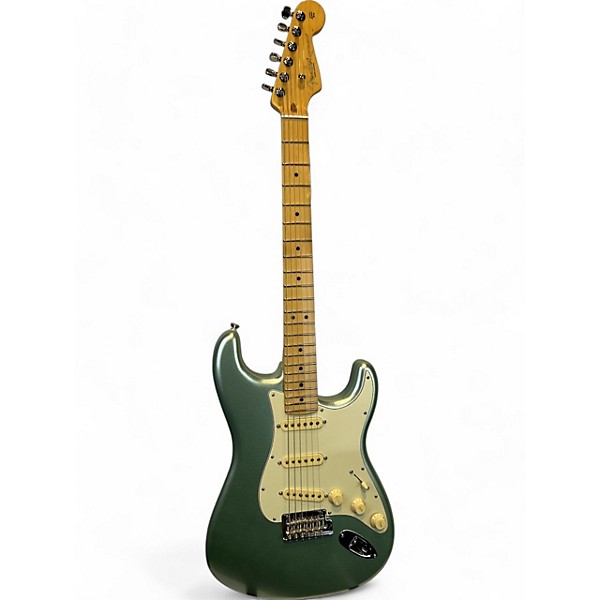 Used Fender American Professional II Stratocaster Mystic Surf Green Solid Body Electric Guitar