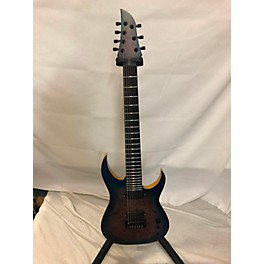 Used Schecter Guitar Research Used Schecter Guitar Research Keith Merrow Artist MarkIII BLUE BURST BURL Solid Body Electri...