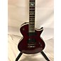 Used ESP Used ESP LTD EC21000QM Red Solid Body Electric Guitar