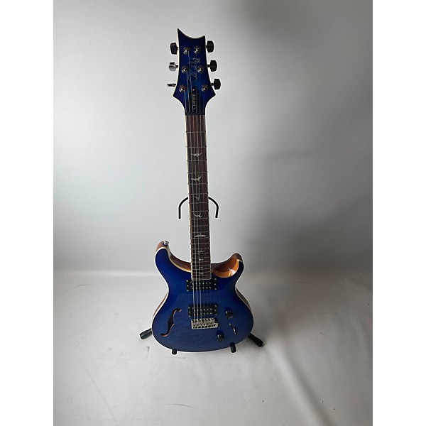 Used PRS Used PRS CUSTOM SE Blue Hollow Body Electric Guitar