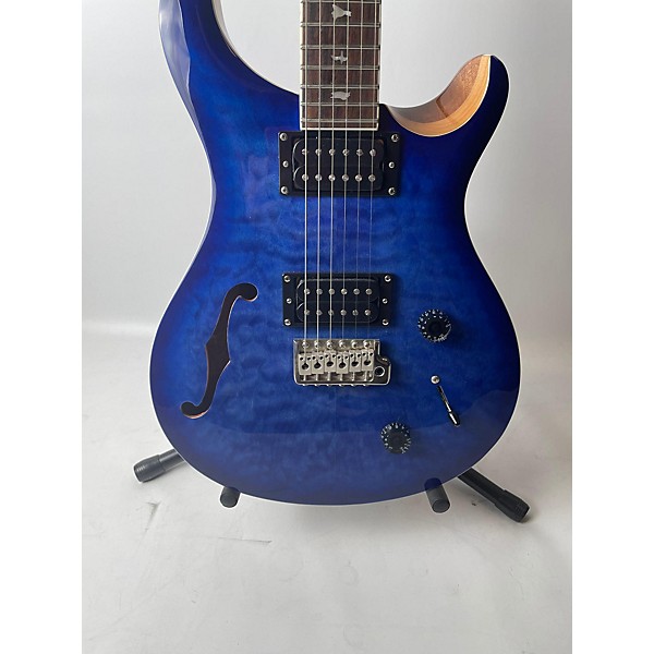 Used PRS Used PRS CUSTOM SE Blue Hollow Body Electric Guitar