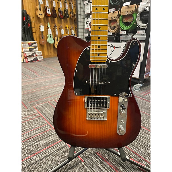 Used Fender Used Fender Modern Player Telecaster Plus Brown Sunburst Solid Body Electric Guitar