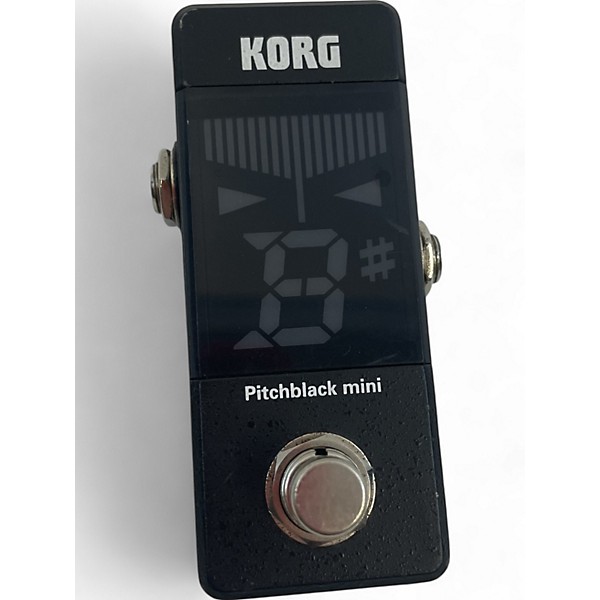 Used KORG Used KORG pitchblack mini Tuner Pedal