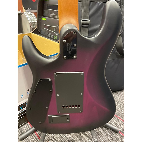 Used Sterling by Music Man Used Sterling By Music Man Jason Richardson Signature Cutlass COSMIC PURPLE BURST SATIN Solid B...