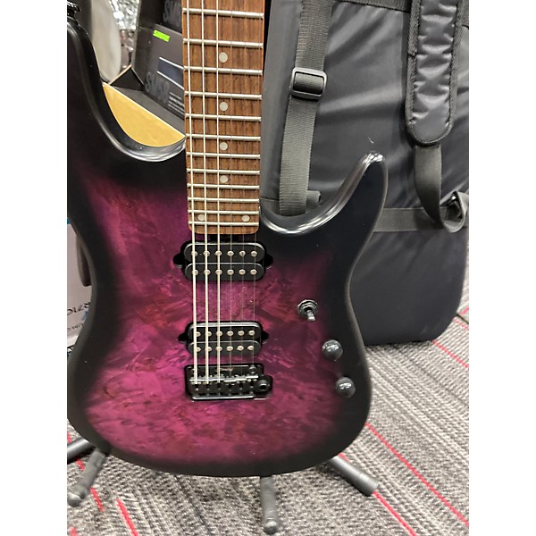 Used Sterling by Music Man Used Sterling By Music Man Jason Richardson Signature Cutlass COSMIC PURPLE BURST SATIN Solid B...