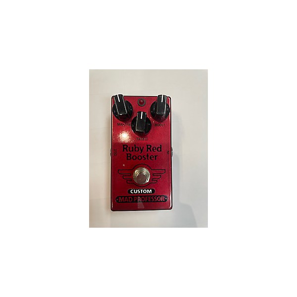 Used Mad Professor Used Mad Professor Ruby Red Booster Custom Effect Pedal