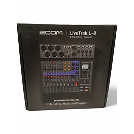 Used Zoom Used Zoom LiveTrak L8 Digital Mixer