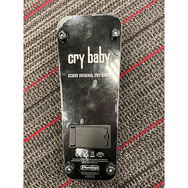 Used Dunlop Used Dunlop GCB95 Original Crybaby Wah Effect Pedal