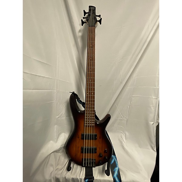 Used Ibanez Used Ibanez GSR205SM Brown Sunburst Electric Bass Guitar