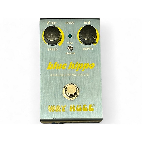 Used Way Huge Electronics Used Way Huge Electronics Blue Hippo Analog Chorus MKIII Effect Pedal