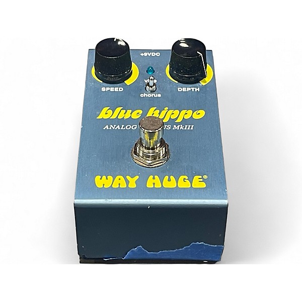 Used Way Huge Electronics Used Way Huge Electronics Blue Hippo Analog Chorus MKIII Effect Pedal