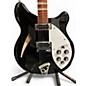 Used Rickenbacker Used Rickenbacker 360 Black Hollow Body Electric Guitar