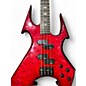 Used B.C. Rich Used B.C. Rich Beast bass Red Electric Bass Guitar