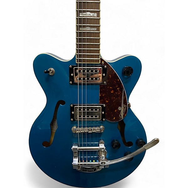 Used Gretsch Guitars Used Gretsch Guitars Streamliner G2657T Ocean Turquoise Hollow Body Electric Guitar