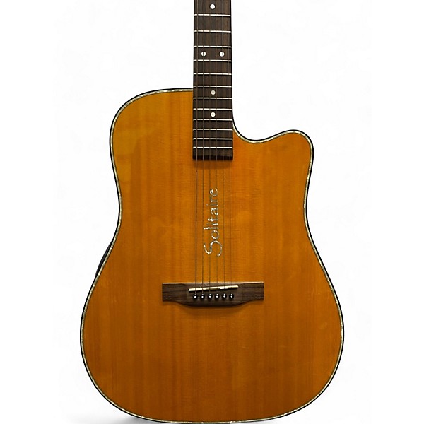 Used Boulder Creek Used Boulder Creek SOLITAIRE ECR2-V Natural Acoustic Electric Guitar