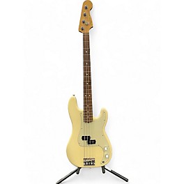 Used Fender Used Fender American Professional Precision Bass Olympic White Electric Bass Guitar