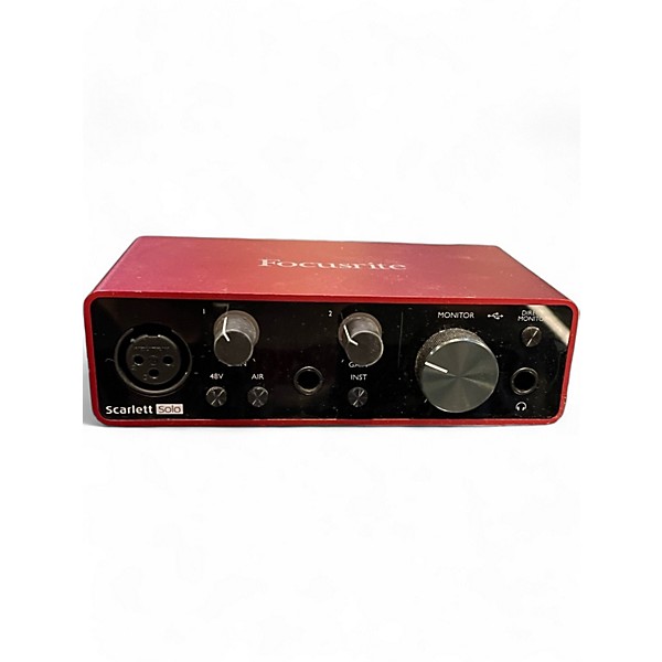 Used Focusrite Used Focusrite Scarlett Solo Gen 3 Audio Interface