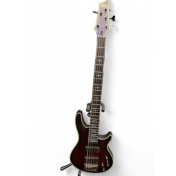 Used Schecter Guitar Research Used Schecter Guitar Research HELLRAISER EXTREME 5 red Electric Bass Guitar