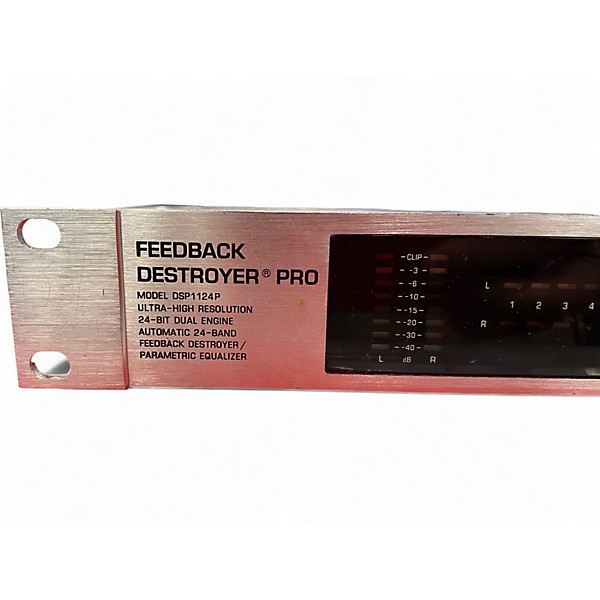 Used Behringer Used Behringer Feedback Destroyer Pro DSP1124P Feedback Suppressor