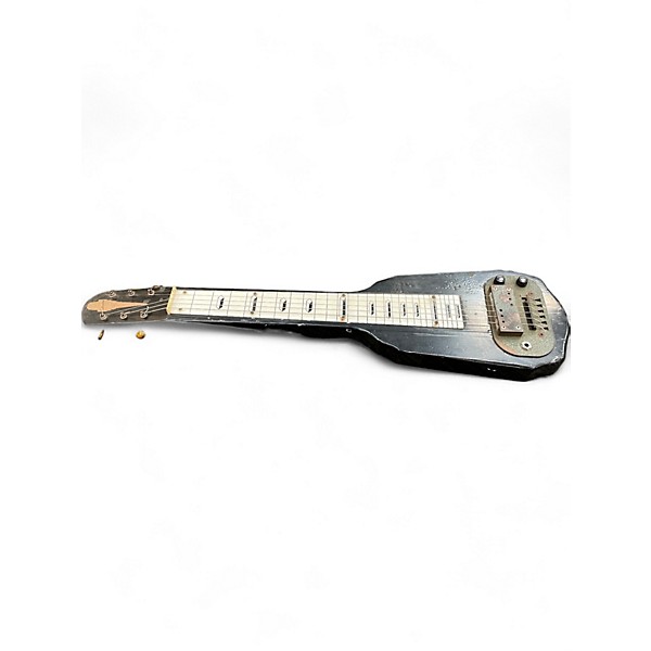 Vintage 1960 Silvertone T-1 Lap Steel Black Lap Steel