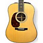 Used Martin Used Martin D45 Left Handed Natural Acoustic Guitar