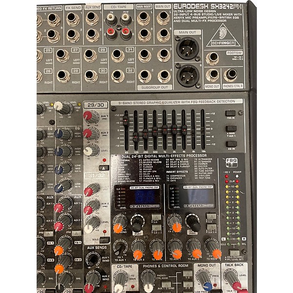 Used Behringer Used Behringer SX3242FX Unpowered Mixer