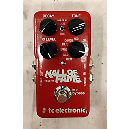 Used TC Electronic Used TC Electronic Hall Of Fame Reverb Effect Pedal