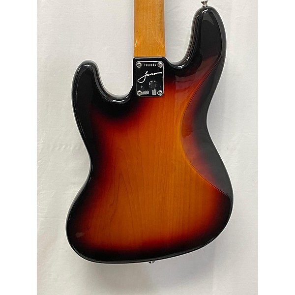 Used Fender Used 2022 Fender Jaco Pastorius Signature Fretless Jazz Bass 3 Color Sunburst Electric Bass Guitar