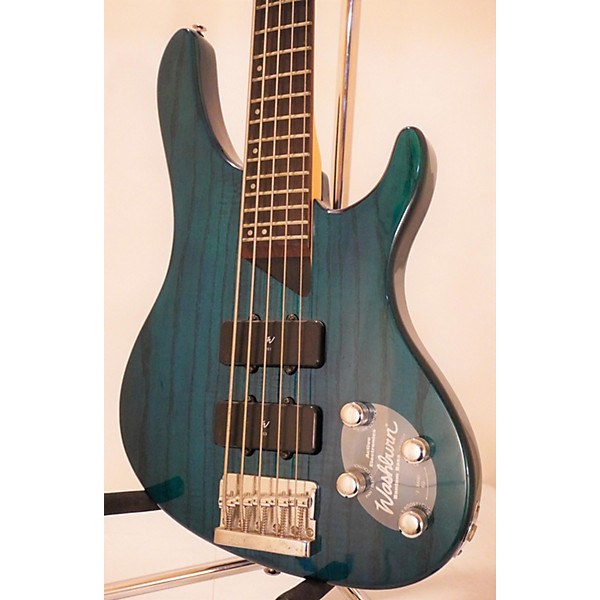 Used Washburn Used Washburn XB500 TEAL Electric Bass Guitar