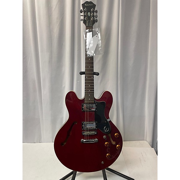 Used Epiphone Used Epiphone Dot Red Hollow Body Electric Guitar