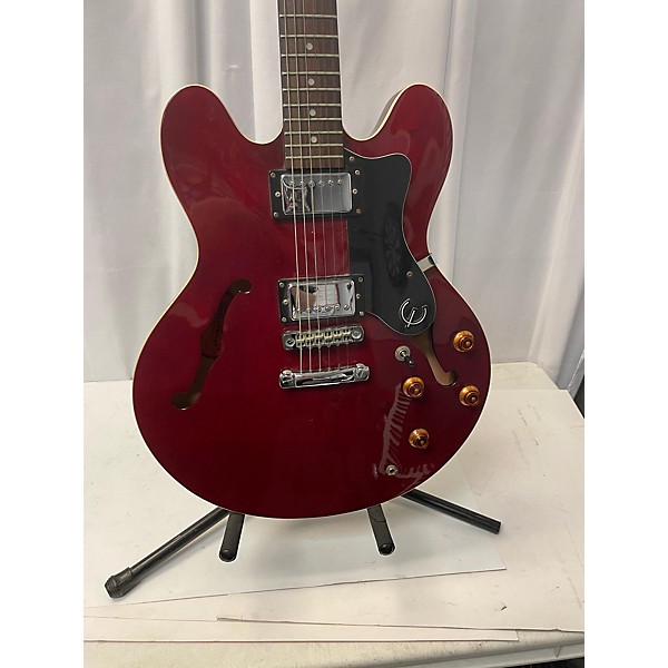 Used Epiphone Used Epiphone Dot Red Hollow Body Electric Guitar