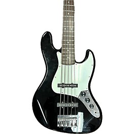 Used Squier Used Squier Affinity Jazz Bass V 5 String Black Electric Bass Guitar