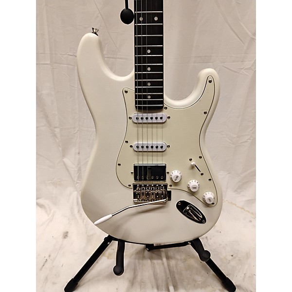 Used Honner Used HONNER SEEKER White Solid Body Electric Guitar