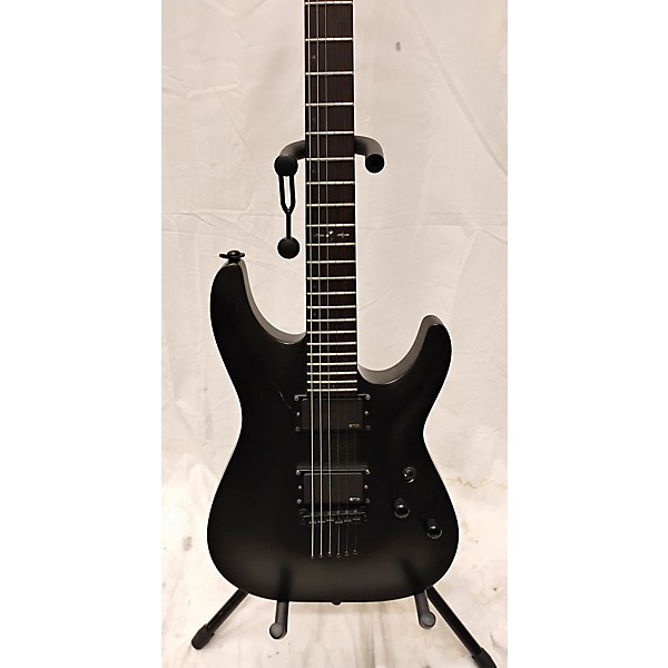 Used Schecter Guitar Research Used Schecter Guitar Research C1 Platinum Black Solid Body Electric Guitar