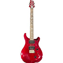 Used PRS Used PRS SE Standard 24 Red Solid Body Electric Guitar